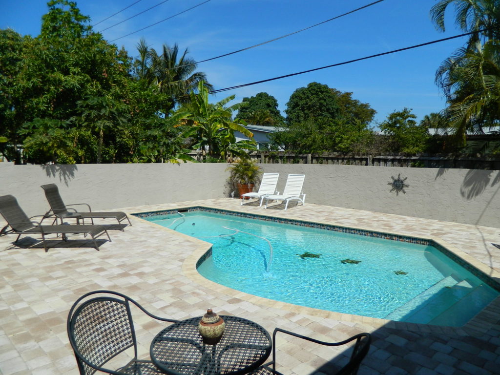 Fort Lauderdale Homes - Riverland Village - Pool Area